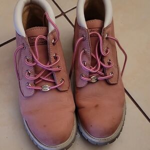 Timberland Pink Women's Ankle Booties